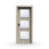 Εσωτερική πόρτα laminate με τζάμι 6T / latas doors / cfw